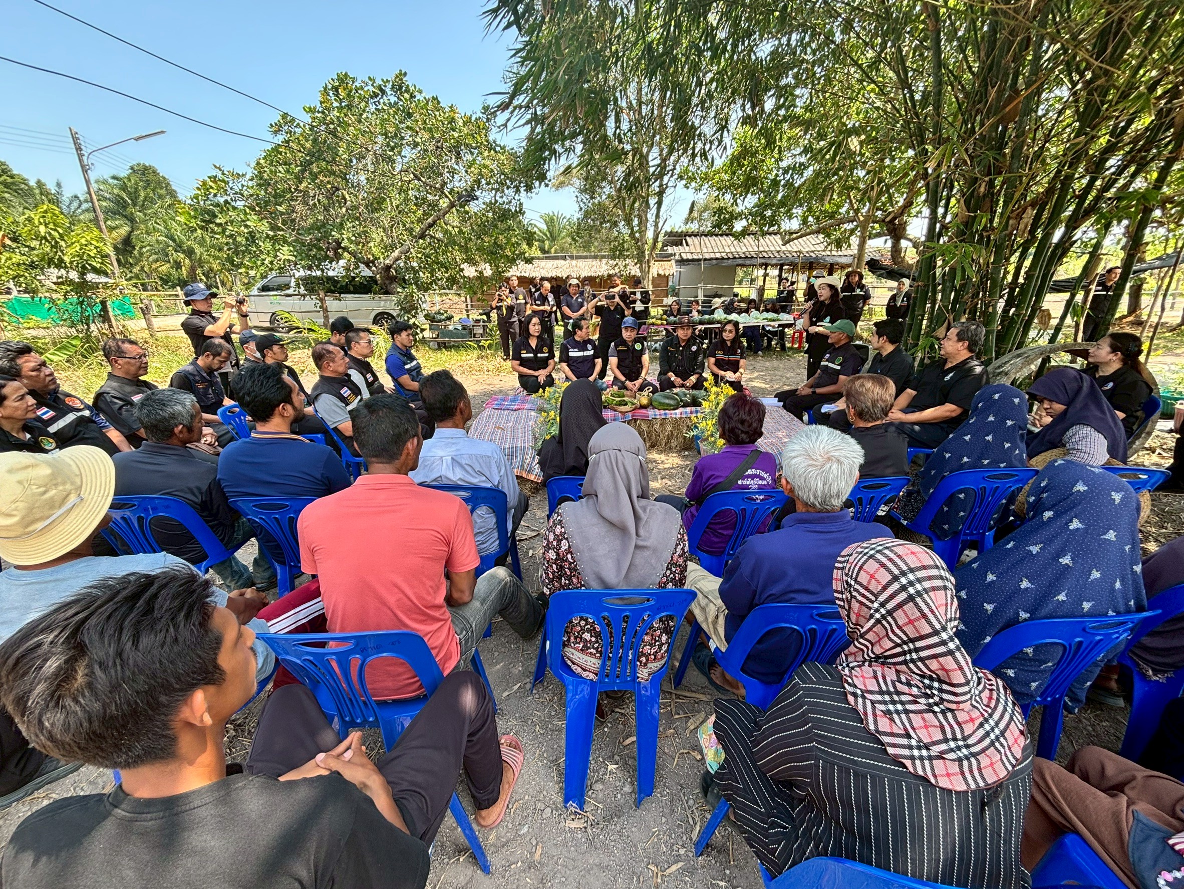 title - ผู้ตรวจราชการ ส.ป.ก. ลงพื้นที่ตรวจราชการ ร่วมกับ ผู้ตรวจราชการกระทรวงเกษตรและสหกรณ์ ณ กลุ่มวิสาหกิจชุมชนแปรรูปผลิตภัณฑ์กระจูดรายา จังหวัดนราธิวาส